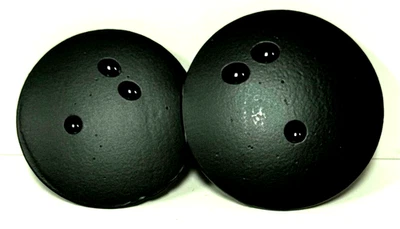 Bolas de Bowling Esmalte Metal Diseño de Peltre Real con Hebilla de Cinturón Trasera Personalizada Bonitas Foto 1 de 4