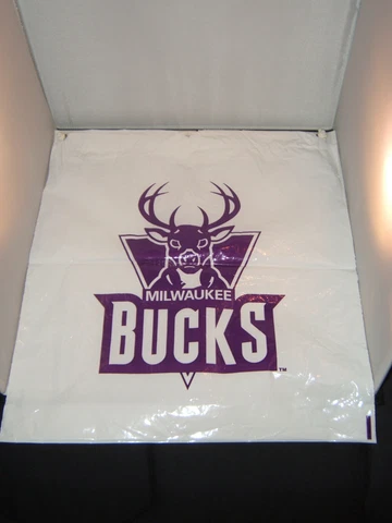 2 - NBA GIFT SHOP SHOPPING BAGS - FLEER MEMORABILIA & MILWAUKEE BUCKS Cover
