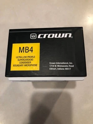Crown AKG Harmon MB-4 Mini micrófono Boundry para sala de audiencias, teleconferencia  Foto 1 de 4