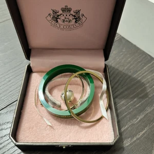 Juicy Couture For Nice Girls Who Like Stuff Y2K 2000s Bangle - Picture 1 of 7