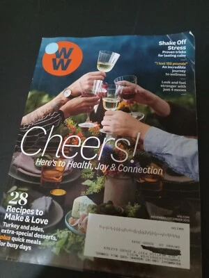 Weight Watchers Magazine November December 2018 Cheers To Health Joy Connection Foto 1 de 2