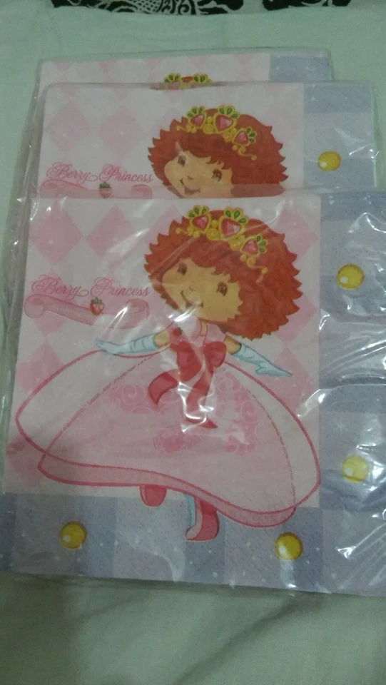 16 servilletas Strawberry Princess Foto 1 de 1