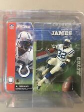 2001 MCFARLANE NFL 1 EDGERRIN JAMES INDIANAPOLIS COLTS DIRTY WHITE UNIFORM Rw8