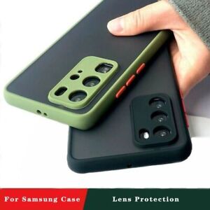 ShockProof Matte Hard Case A14 A34 A13 A54 5G Case Phone Cover+Screen Protector