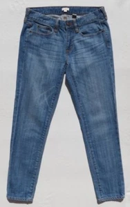 J CREW Women’s Y2K Blue Stretch Denim Low Rise Skinny Ankle Jeans US size S 27 4 - Picture 1 of 5