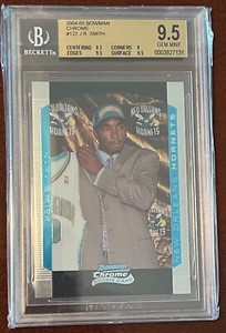 2004-05 Bowman Chrome #122 JR Smith RC Rookie BGS 9.5 Gem Mint FREE SHIPPING