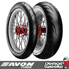 Avon Cobra Chrome Motorcycle Tyre Package - 130/70 18 63V & 180/60 R16 80H
