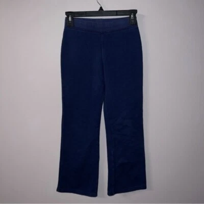 Joe Boxer Niños M (7/8) Pierna Ancha Acampanado Pantalones Sudadera Azul Marino Uniforme Escolar #286 Foto 1 de 4