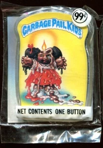 Cubo de basura para niños botón 1986 Topps Pin Cosas calientes - Imagen 1 de 1