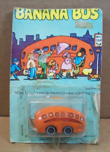 1974 Hallmark ~ Road Rovers ~ Banana Bus ~ 1st Edition ~ Hong Kong~On Card~*RARE