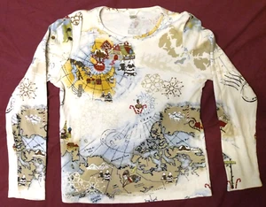 Christopher & Banks Women's Christmas Pullover Long Sleeve Top Shirt Size Small - Picture 1 of 18
