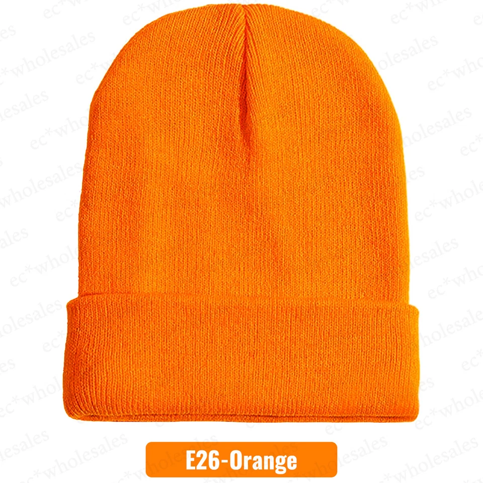 Beanie шляпа крышка простоя трикотажа лыж череп манжеты зимние теплые громоздкие мужчин женщин CF унисекс - Изображение 1 из 4