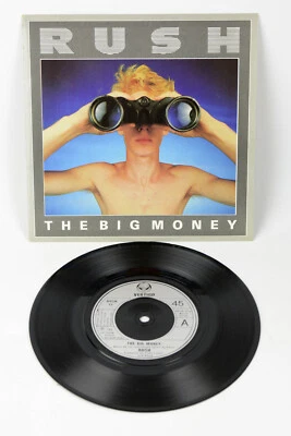 Rush "The Big Money" Original 1985 vinyl 7" single Vertigo RUSH 12 - Image 1 of 4