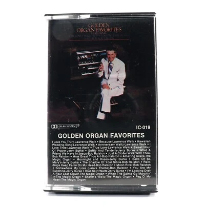 Golden Organ Favorites - Lawrence Welk, Bob Ralston (Cassette Tape, 1980) IC-019 Foto 1 de 4