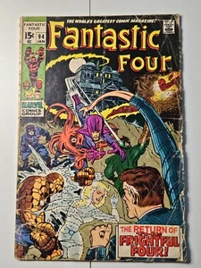 Fantastic Four 94 1st Agatha Harkness Marvel Comics 1970 Stan Lee Jack Kirby - Picture 1 of 6