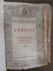 Romanian orthodox book Ceaslov 1970 - Imagen 1 de 9