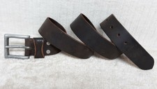 AEROPOSTALE - MEN'S Casual Fashion BELT - DARK BROWN Leather - Size 36