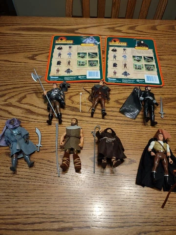 Vintage Kenner 1991 robin hood prince of thieves 7 figures + Accessories Cover