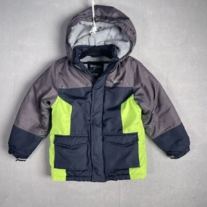 Osh Kosh Jacket Coat Boys Sz 7 50-60LBS Soft Shell Puffer Jacket Blue - Picture 1 of 10