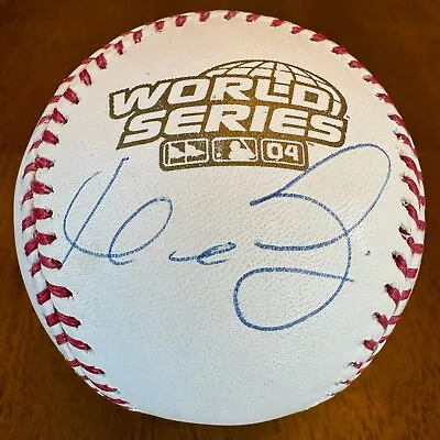 Manny Ramirez Signed Autographed 2004 World Series Baseball Ball PSA Holo COA - Image 1 of 4
