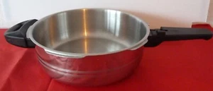 Steinbach Schnellkochtopf 3 L ohne Deckel Induktion geeignet 18/10 Edelstahl - Bild 1 von 3