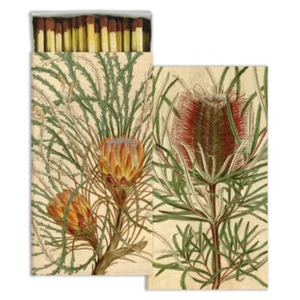 Decorative Matches "Protea" Set of 2 Boxes - Picture 1 of 3