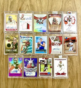 Autographs Rookie Prizm Optic Select Mosaic Signatures Mystery Football Packs