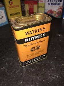 Watkins Muskat Blechdose Vintage Speisekammer Gewürz Winona, Minn. - Bild 1 von 2