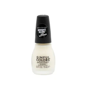 Sinful Colors Bright Babe Nail Whitener 2279 Nail Polish 15mL - Picture 1 of 3
