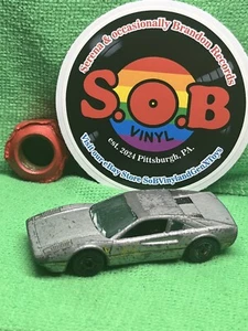 Hot Wheels Blackwalls 1977 Ferarri Racebait 308 1:64 Silver Diecast VG Cond HK - Picture 1 of 9