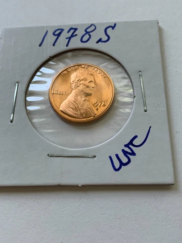 1978 S LINCOLN CENT PROOF from 1978 PROOF Set Cover