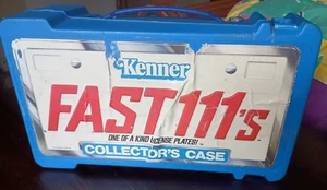 Vintage Kenner Fast 111's Collector's Die Cast Car Carrying Case - Picture 1 of 9