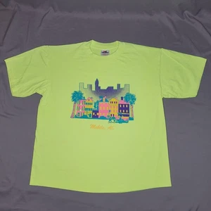 Camicia vintage mobile Alabama uomo maglietta grande Jays carrozza cavalli anni 90 neon skyline - Foto 1 di 13