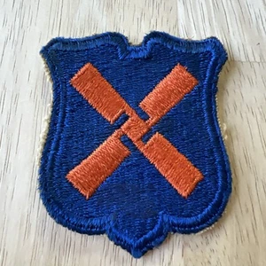 WW2 12° Corpo XII US Army Patch Spalla Vintage Originale No Glow Snow Back - Foto 1 di 10