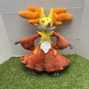 Juguete muñeco de peluche Pokemon Delphox Pokemon Center original 2014 - Imagen 1 de 7