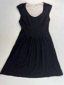 Calvin Klein Womens Pleated Sleeveless Dress Size P - Picture 1 of 4