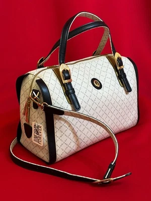 White ❤️ La Tour Eiffel Women Fashion Handbag Shoulder Crossbody Bag 12x6x9 - Image 1 of 4