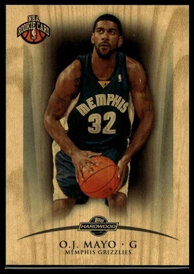 2008-09 Topps Hardwood #103 O.J. Mayo Hardwood #/299 Rookie SN,RC - Image 1 of 2