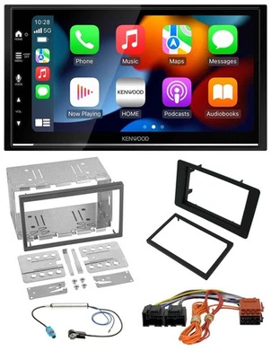 Kenwood DAB USB Bluetooth 2DIN MP3 Autoradio für Saab 9-5 YS3E Facelift 2005-201 - Bild 1 von 4