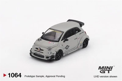 Coche modelo MINI GT 1:64 Abarth 595 lb-funciona x Abas Works Fighters Foto 1 de 3