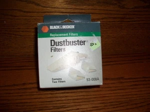 Black & Decker Dustbuster 2er Pack Neu Filtertüten 93-008A OVP - Versand KOSTENLOS - Bild 1 von 1