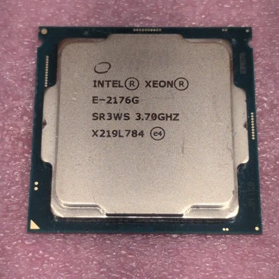 Intel SR3WS CPU 4.70GHz Xeon E-2176G LGA 1151 插座 H4 6 核 12 线 CPU — 第 1/2 张图片
