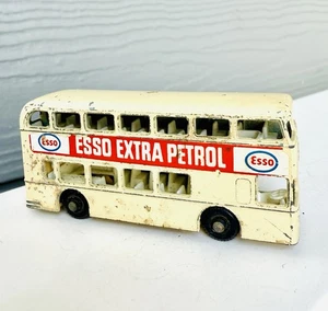 Vintage 1966 MATCHBOX Lesney DAIMLER BUS #74 ESSO Extra PETROL! Original Cream! - Picture 1 of 6