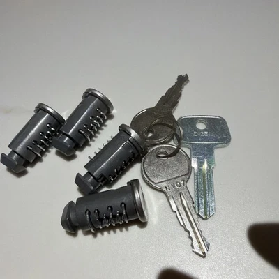 4 Pack Lock Cores for Thule Car Roof Rack System Components, Lock Cylinders - Image 1 of 4