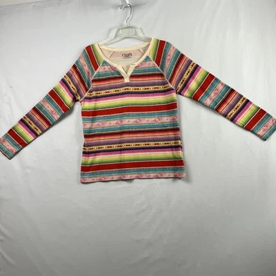 Camisa deportiva Chaps para mujer grande azteca suroeste de algodón camiseta suave manga larga Foto 1 de 4