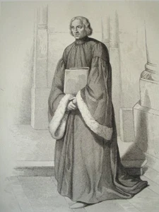 MEDIOEVO / INCISIONE XIX / JEAN GERCON - Foto 1 di 1