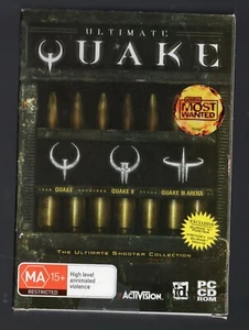 Ultimate QUAKE (Quake I, II, III) (poster included) (PC game) 2001 - Picture 1 of 7