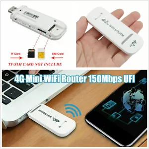 Wireless 4G WiFi USB Dongle Modem SIM/TF Card Adapter For Car DVD Player Laptop - Picture 1 of 10