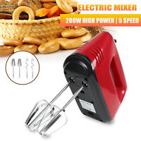 Hand Mixer Electric - AXUAN 400W Power 9 Speed Handheld Kitchen 