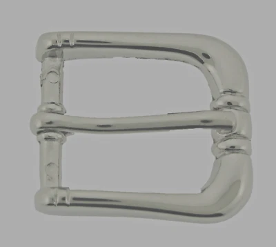 Pin Belt Buckles for Men's Fits 1.0″ inch 25mm Watch Belt Silver Anti Allergic - Image 1 of 4